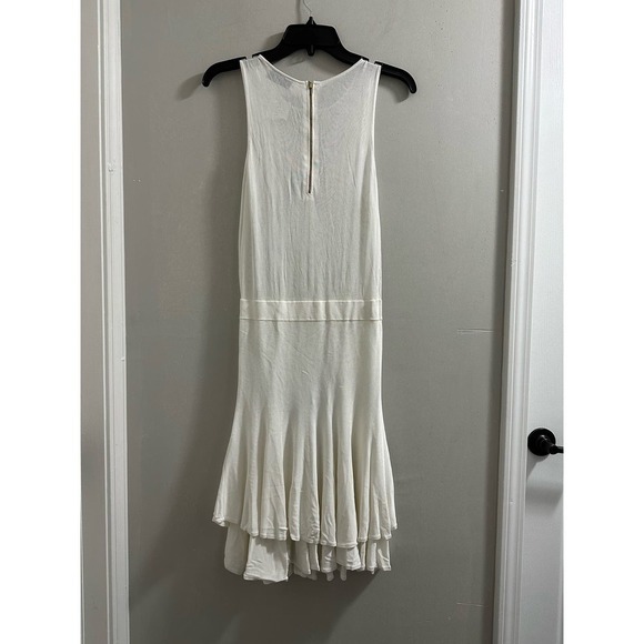 A.L.C. LENA DRESS WHITE Size L - Picture 9 of 10